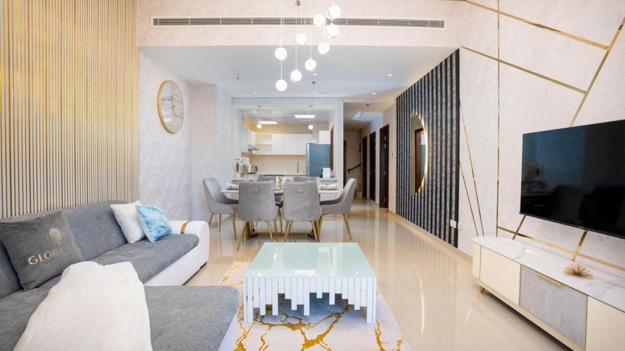 Exclusive Retreat Globalstay'S New 3Br Townhouse With Private Pool Dubai Luaran gambar