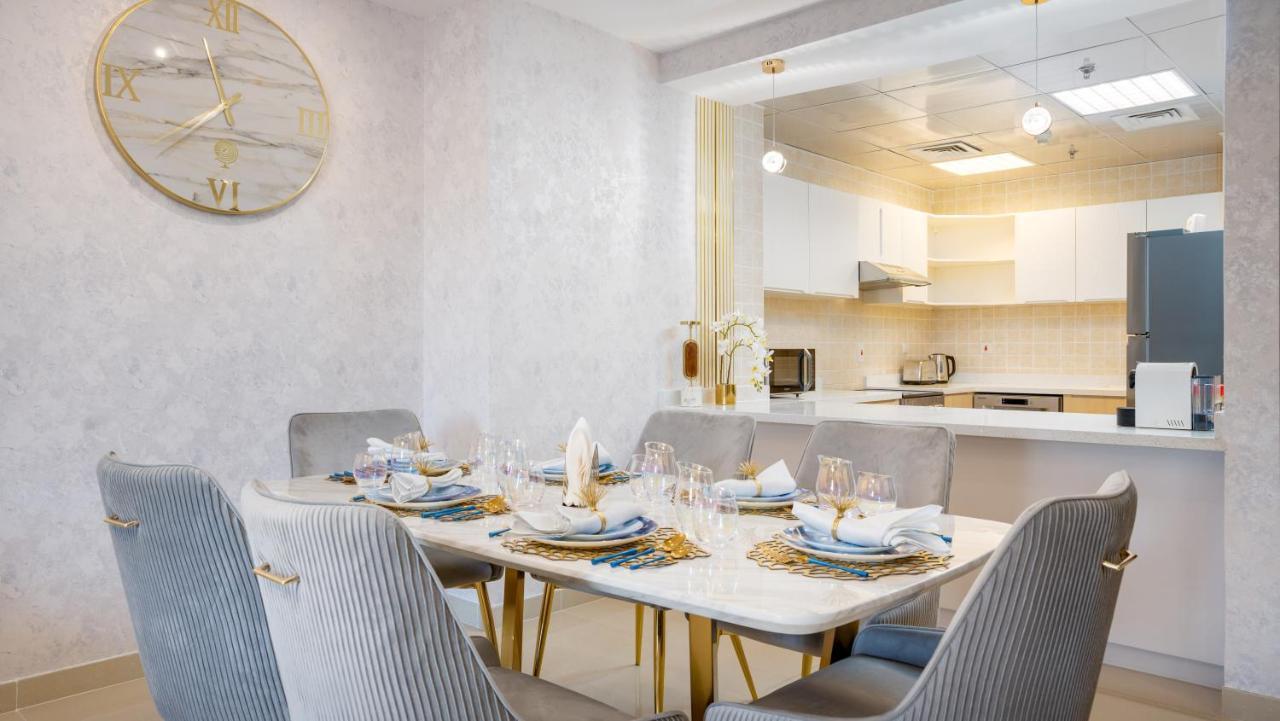 Exclusive Retreat Globalstay'S New 3Br Townhouse With Private Pool Dubai Luaran gambar