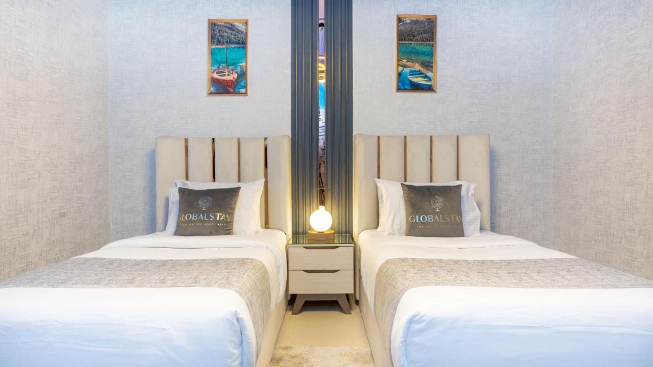 Exclusive Retreat Globalstay'S New 3Br Townhouse With Private Pool Dubai Luaran gambar