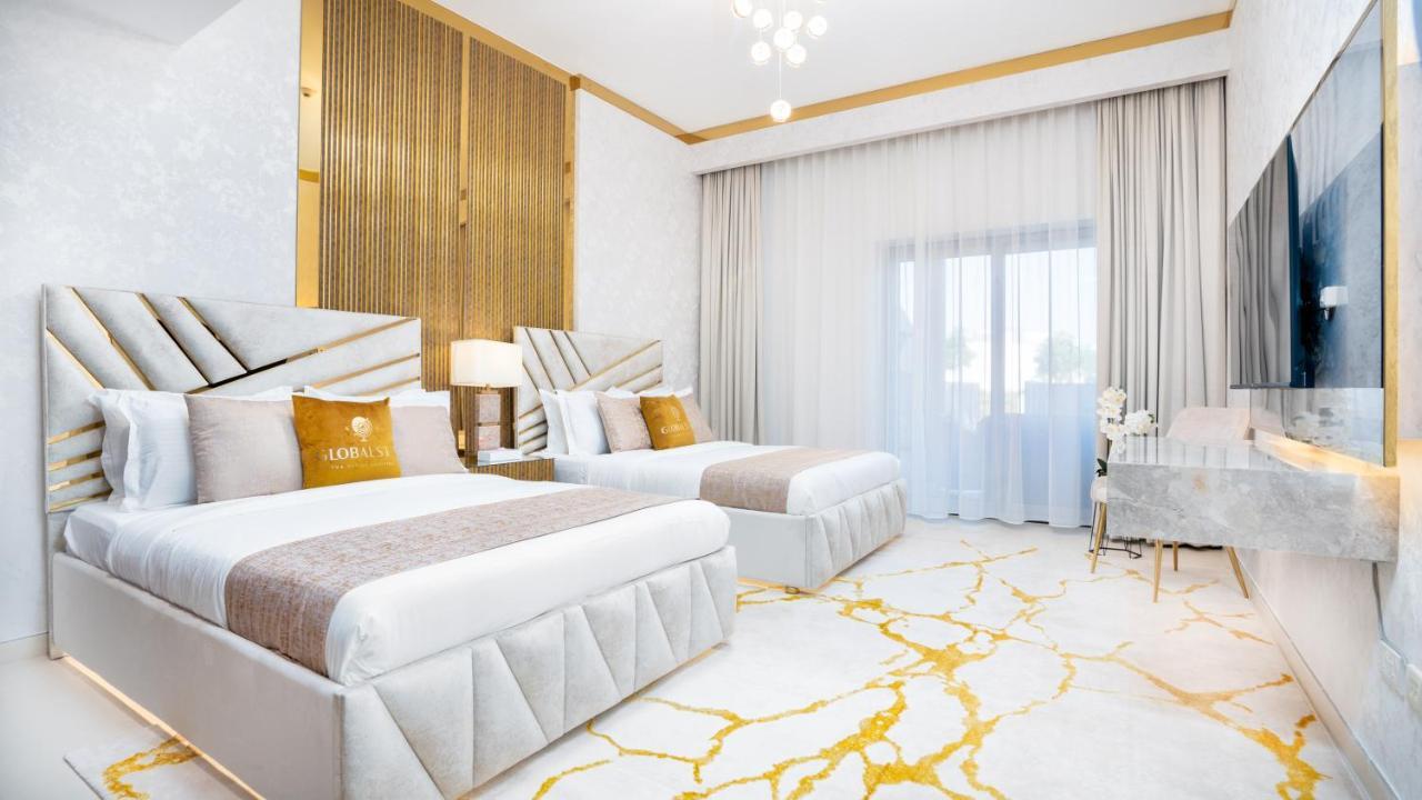 Exclusive Retreat Globalstay'S New 3Br Townhouse With Private Pool Dubai Luaran gambar